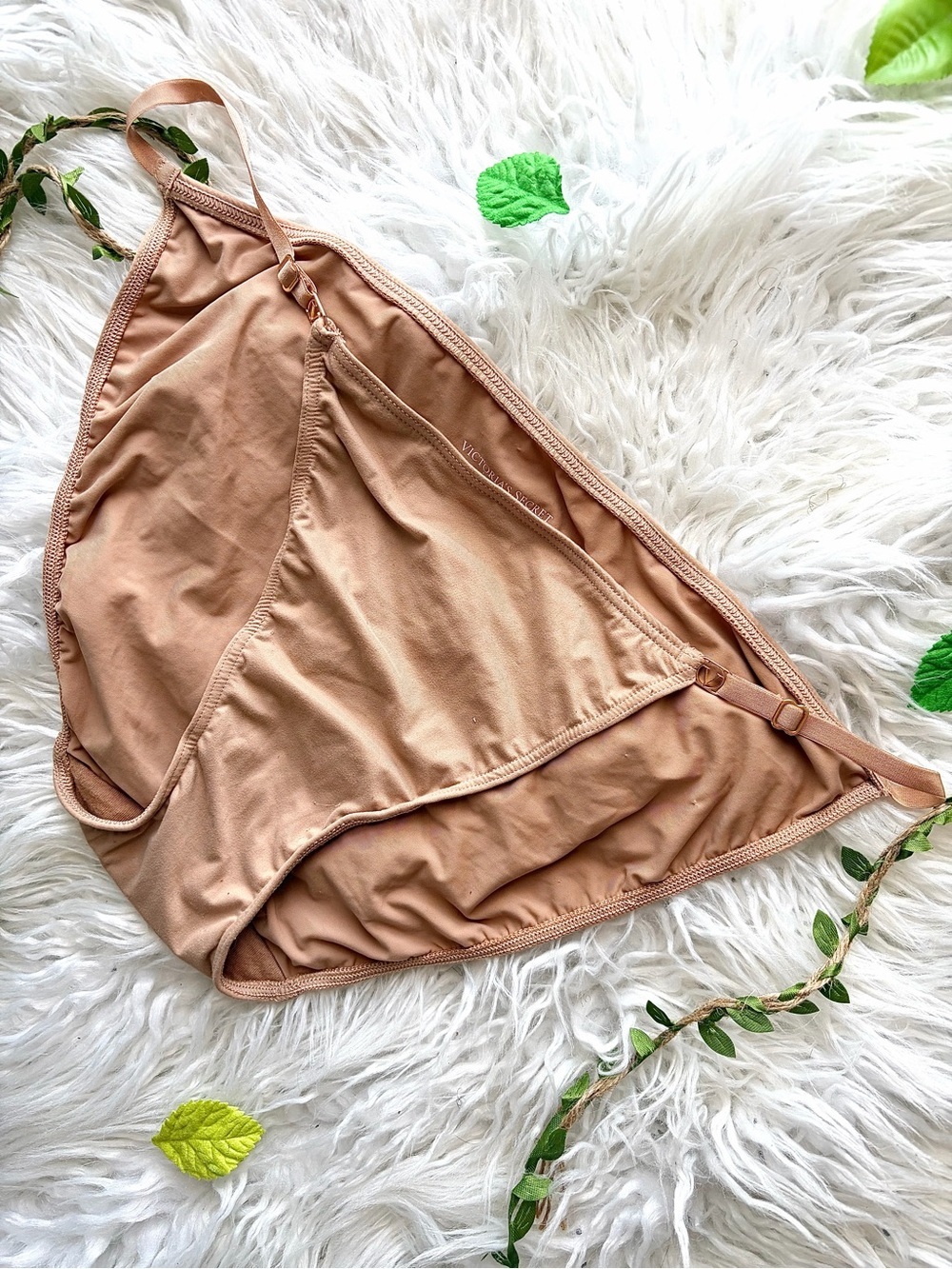 Victoria’s Secret Gold V hardware bikini panty